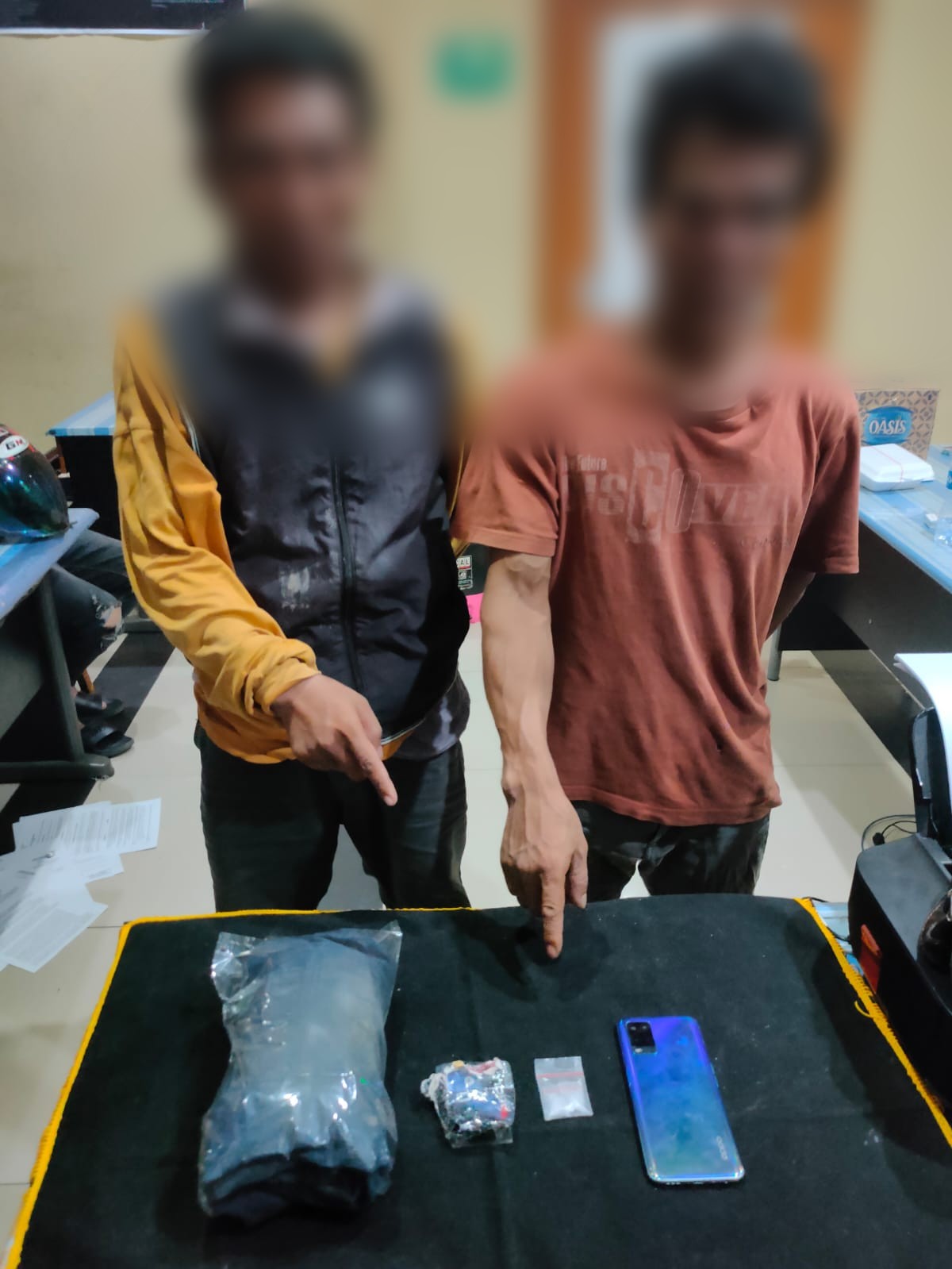 Kurir Sabu – Sabu di Oku Dibekuk Polisi