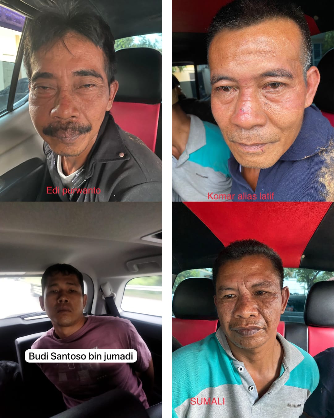 Pelaku Perampokan Bersenpi di Sanga desa Muba ditangkap Polisi