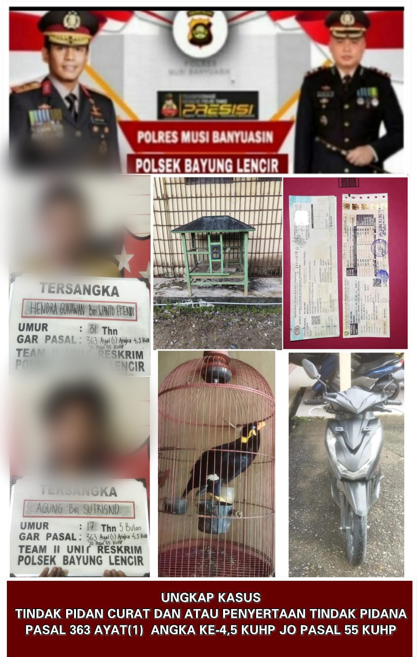 Demi Judi Slot, Dua Pria Curi Burung Beo Berujung ditangkap Polisi