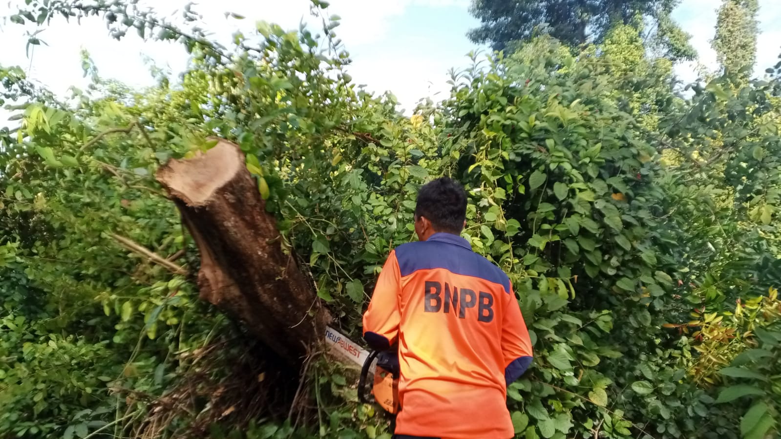 Tak bisa lewat, kini Jalan Sekayu bandar jaya normal kembali