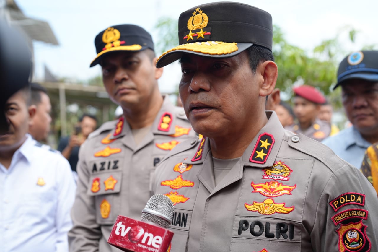 Kapolda sumsel tinjau langsung psu pilkada empat lawang
