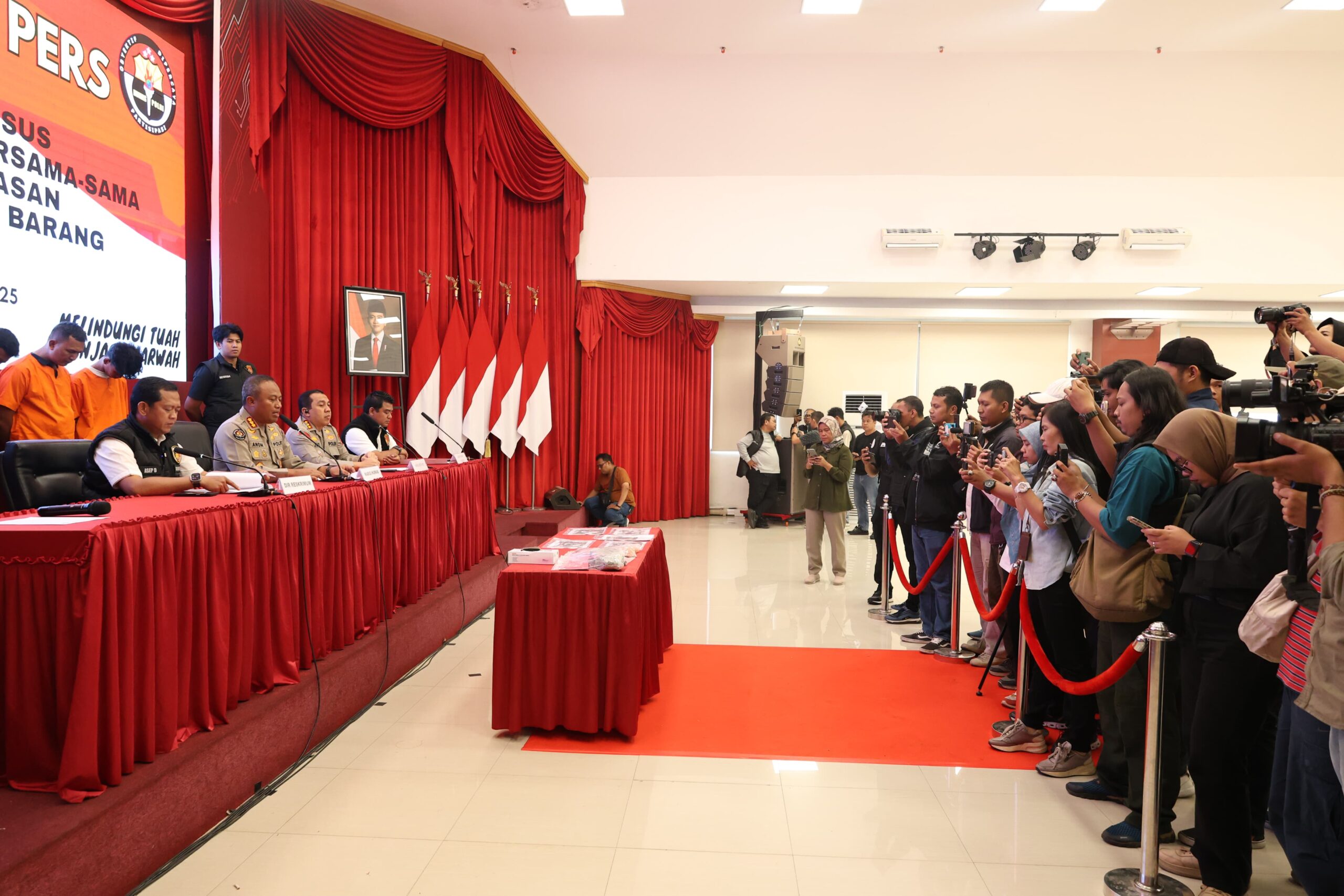 Keempat debt collector Pengrusakan dan intimidasi ditangkap Polisi