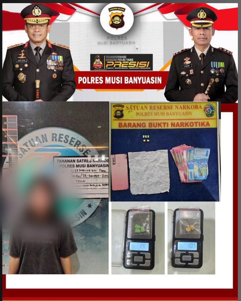 Seminggu Jabat Kasat Narkoba, Budi Mulya Tangkap 5 Pengedar