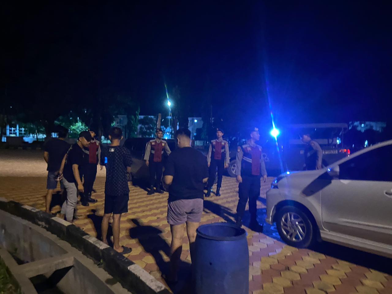 Antisipasi 3C, Premanisme. Sat Samapta Polres Muba Patroli Rutin