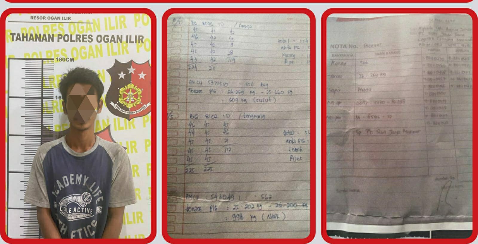 Jual Kelapa Perusahaan, Pelaku AA Ditangkap Polres Ogan Ilir