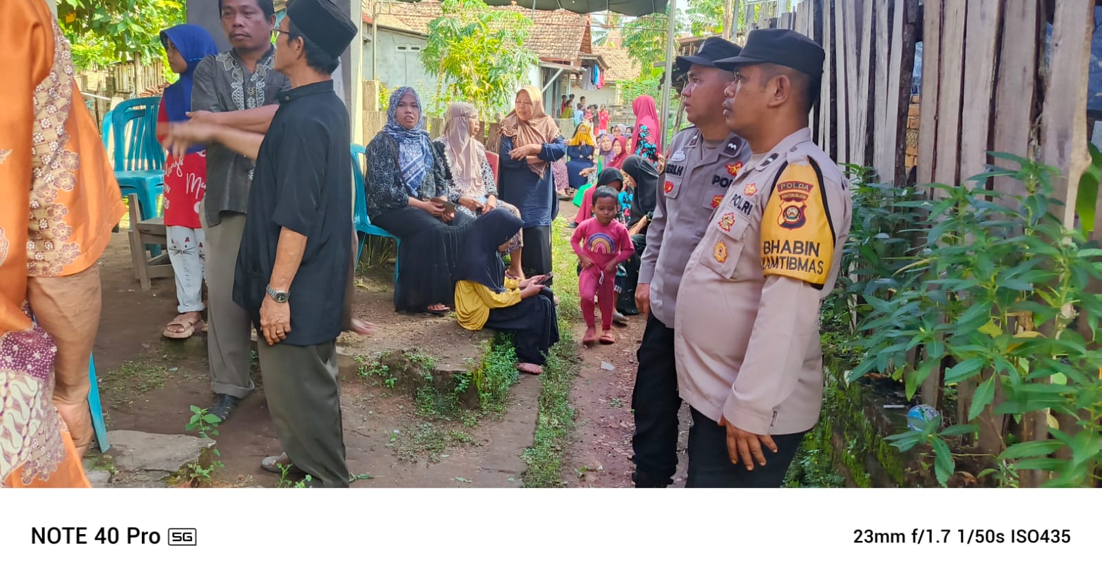 Polisi Olah TKP Penemuan Mayat Didesa Seribandung Tanjung Batu