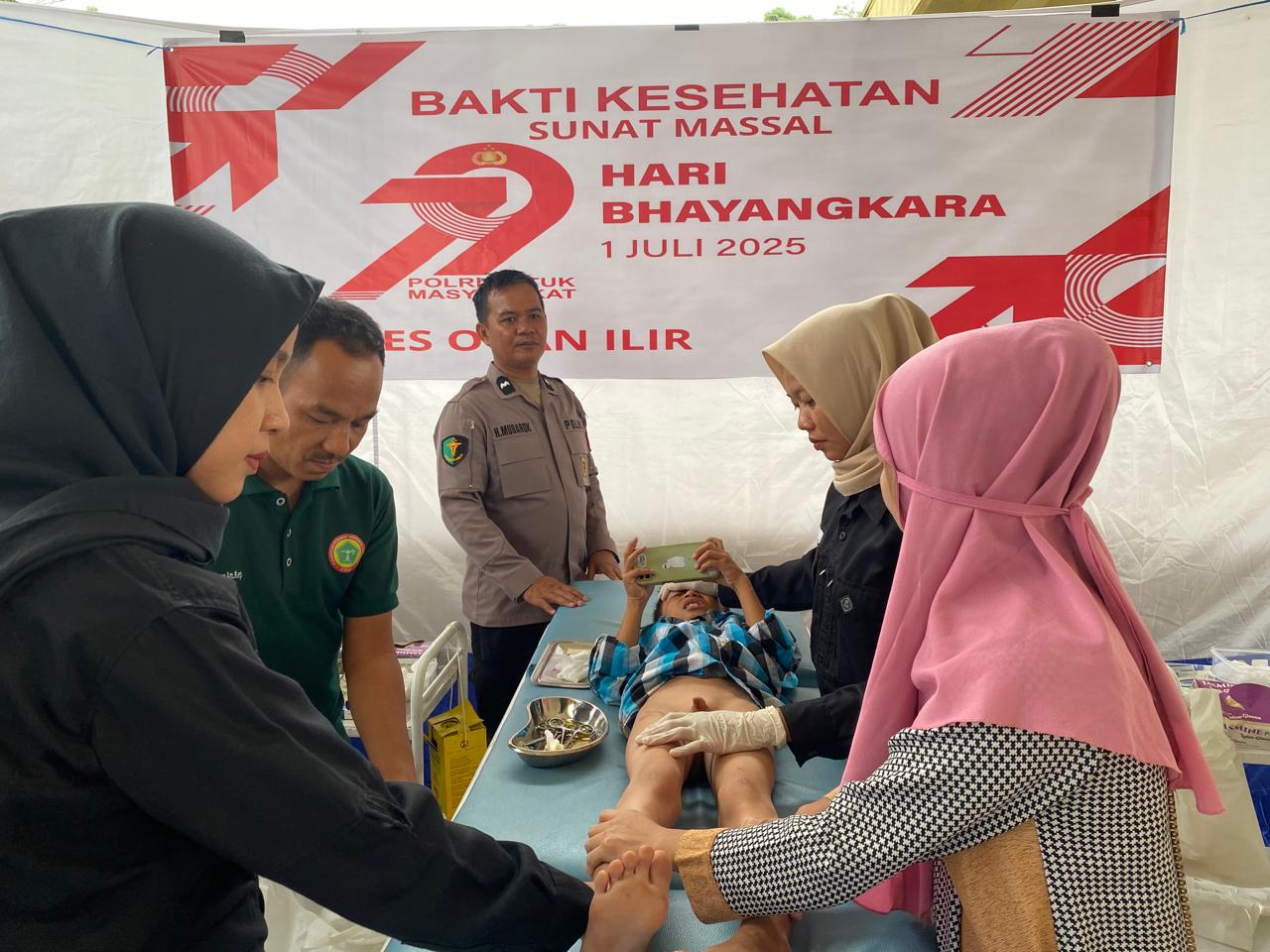 Peringati Hut Bhayangkara Ke 79, Polres Ogan Ilir Gelar Batikes