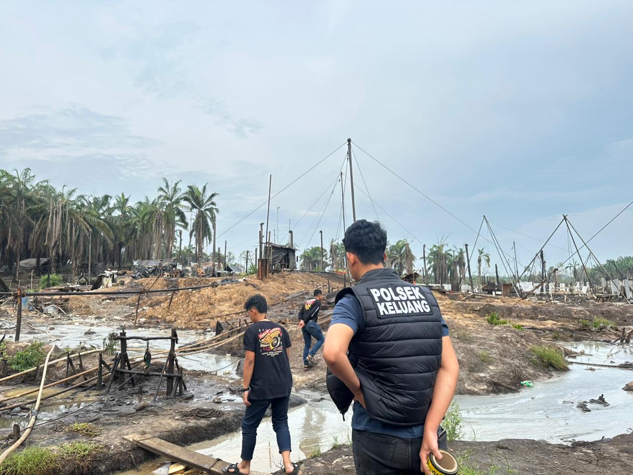Sumur Minyak Dikeluang Meledak, Polisi Dalamin Penyelidikan
