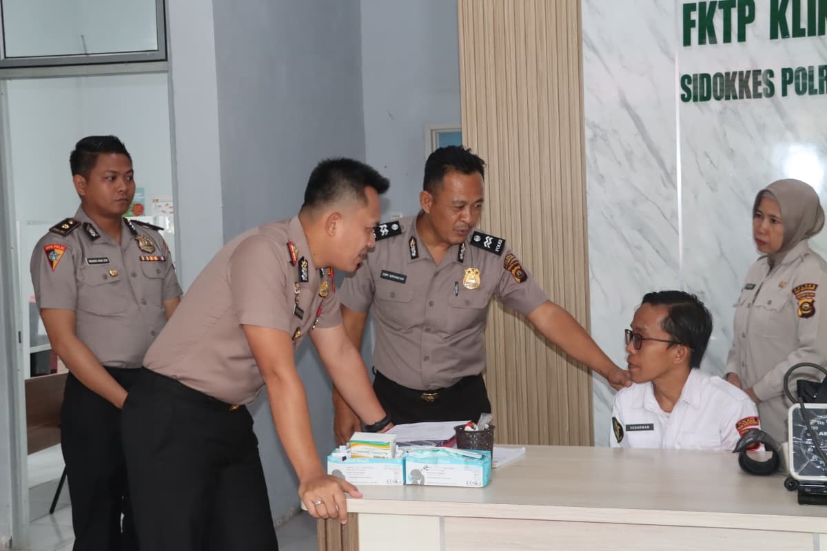 Pastikan Kinerja Personil Nyaman, Kapolres Muba Sidak Ruangan