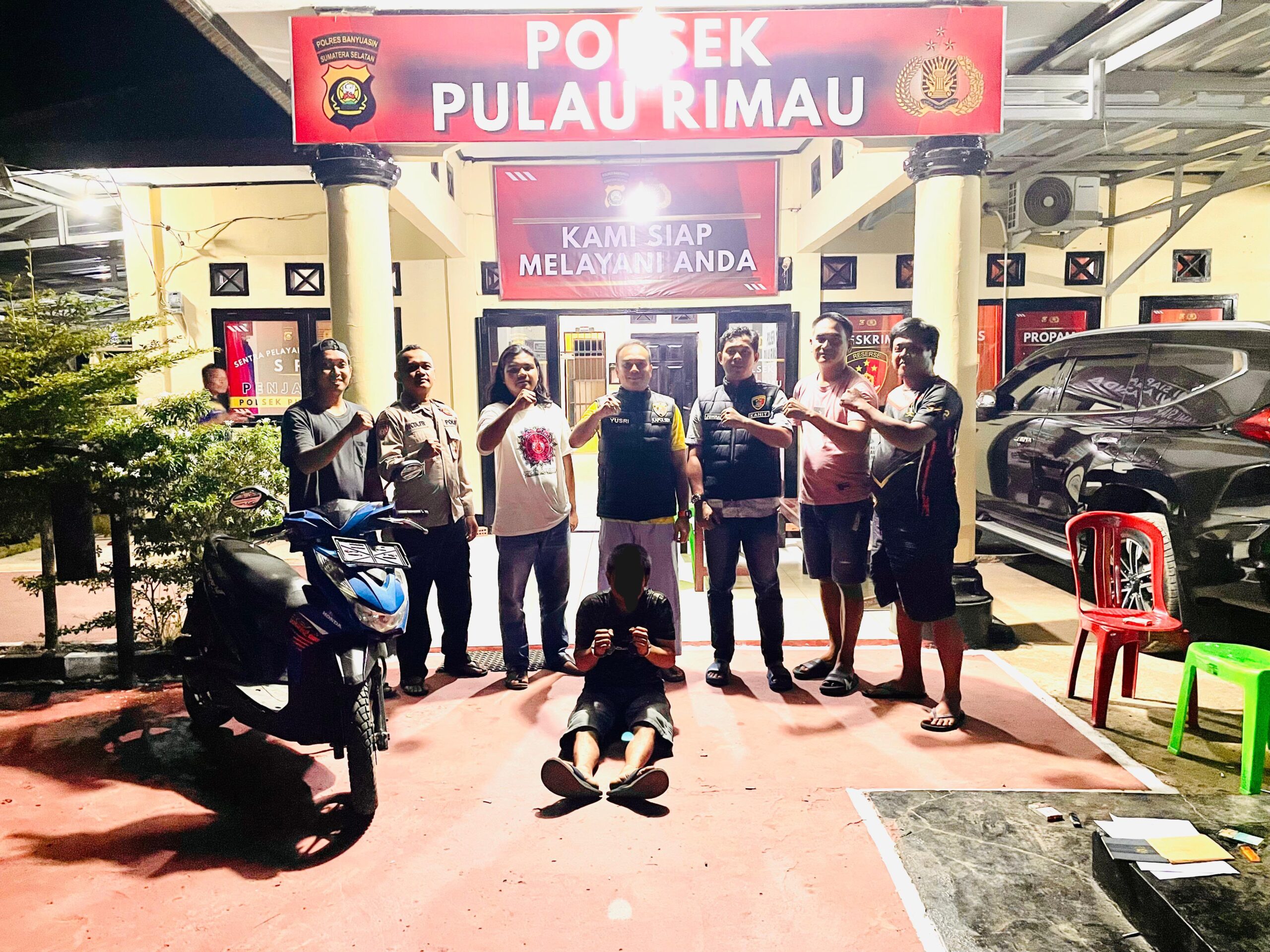 Pelaku Curanmor di Pulau Rimau Ditangkap Polisi