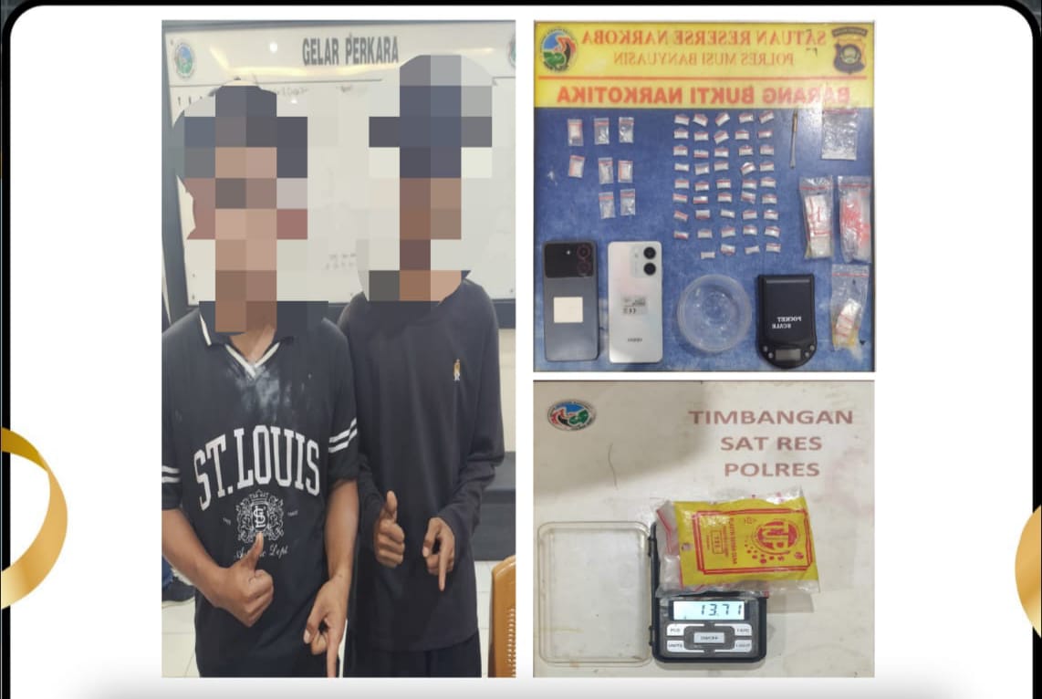 Puluhan paket sabu diamankan Polisi dari Dua Pengedar dimuba