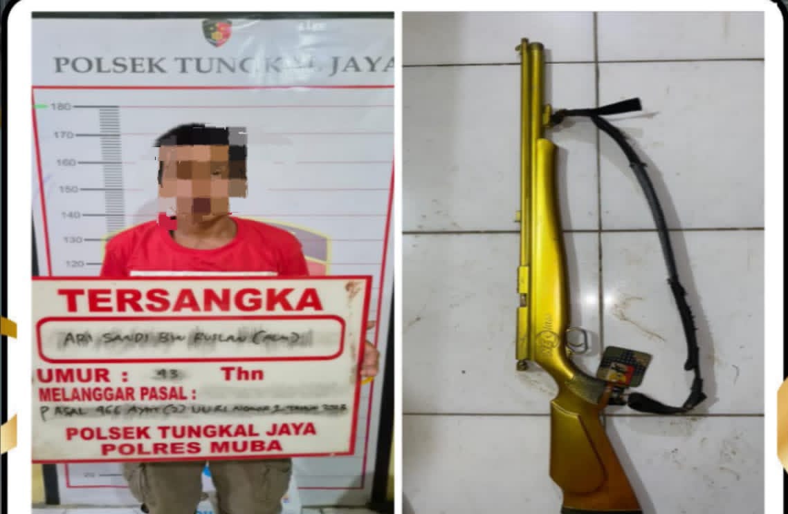 Polsek Tungkal Jaya Ringkus Pencuri Sawit yang tembak Security