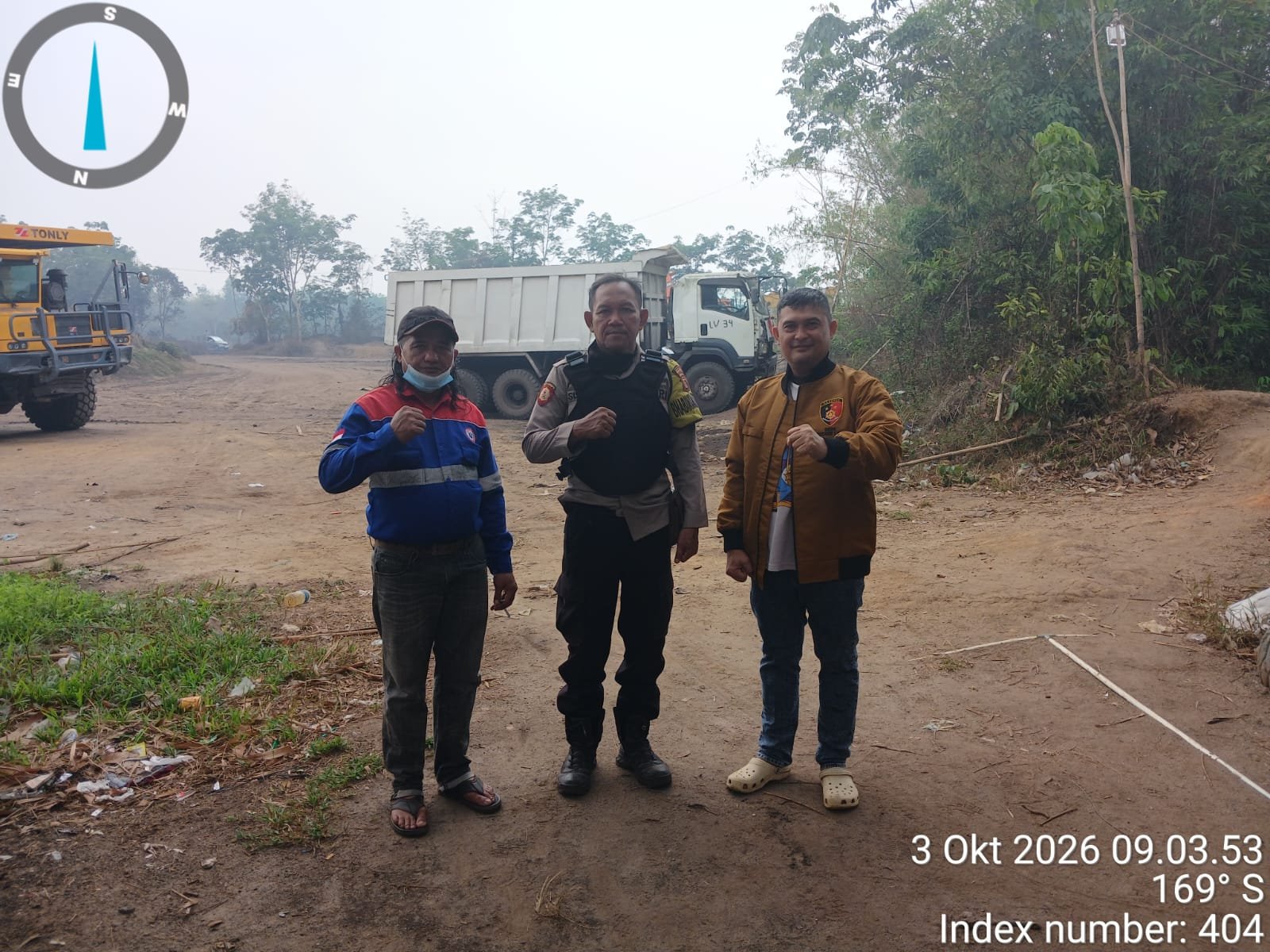 Cegah karhutlah dimuara medak, Polisi Dan Patroli gabungan pantau wilayah rawan